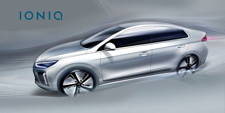 Hyundai Ioniq teaser