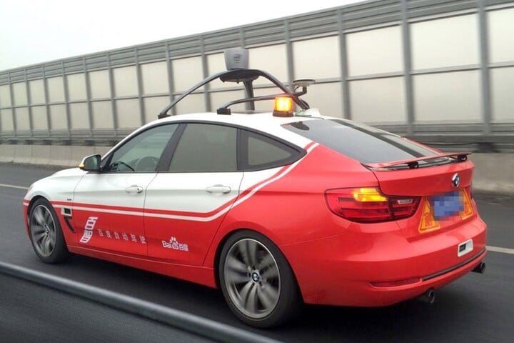 BMW Baidu zelfrijdende auto