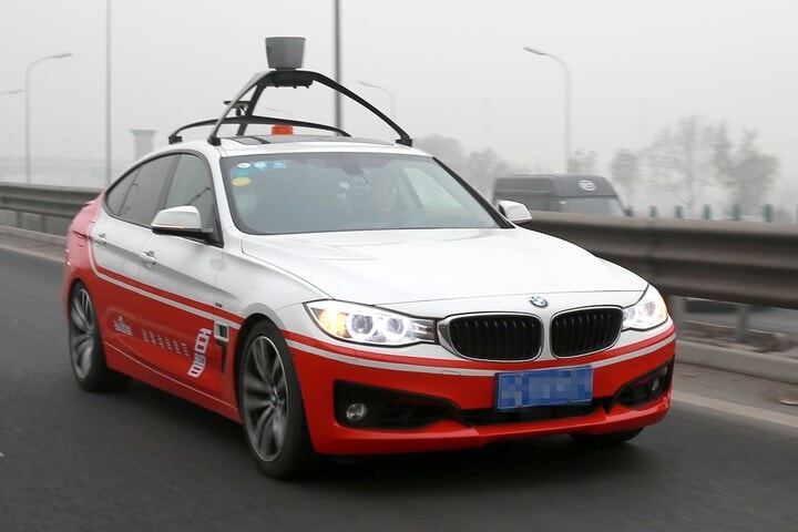 BMW Baidu zelfrijdende auto
