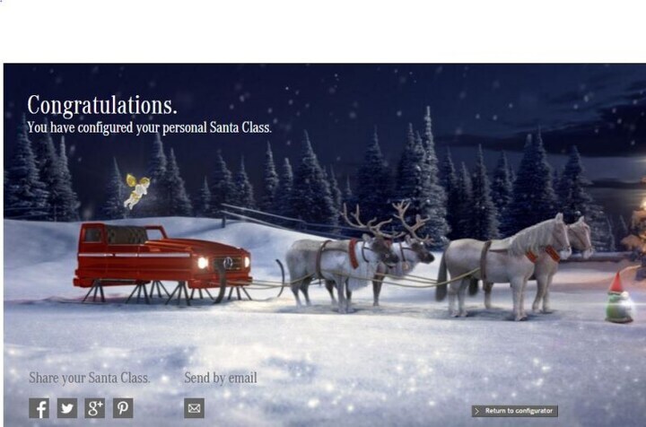 Mercedes configurator