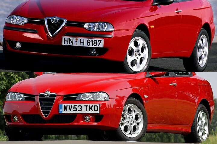 Facelift Alfa Romeo 156