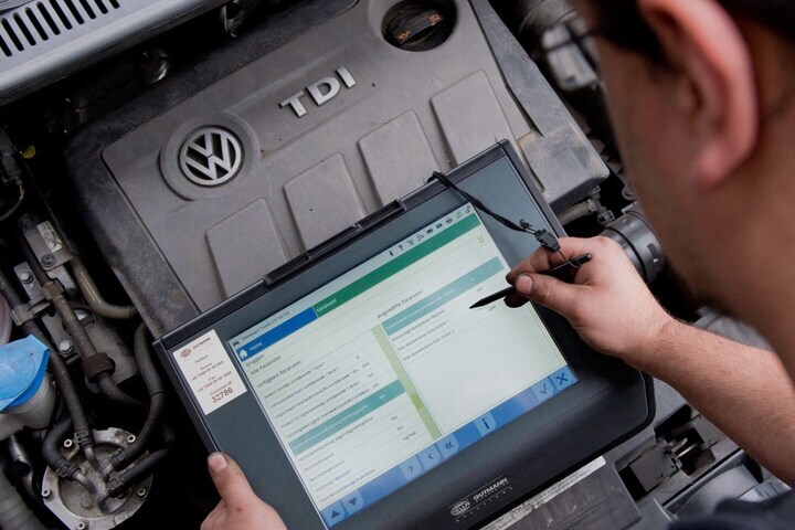 Volkswagen TDI software diagnose (foto ANP)