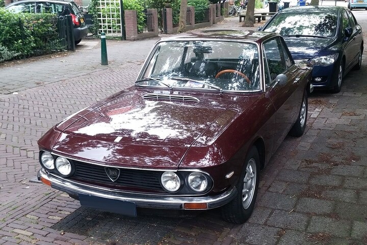 Lancia Fulvia Coupé In het Wild 1974