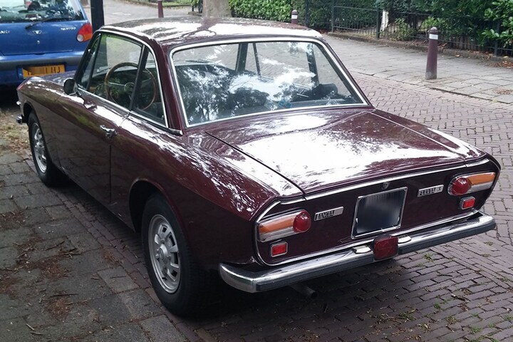 Lancia Fulvia Coupé In het Wild 1974