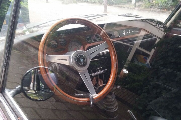 Lancia Fulvia Coupé In het Wild 1974