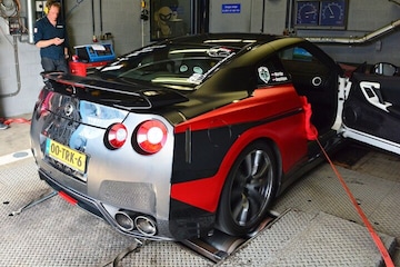 Op de Rollenbank - Nissan GTR