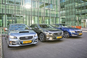 Volvo V60 - Mazda 6 - Subaru Levorg 
