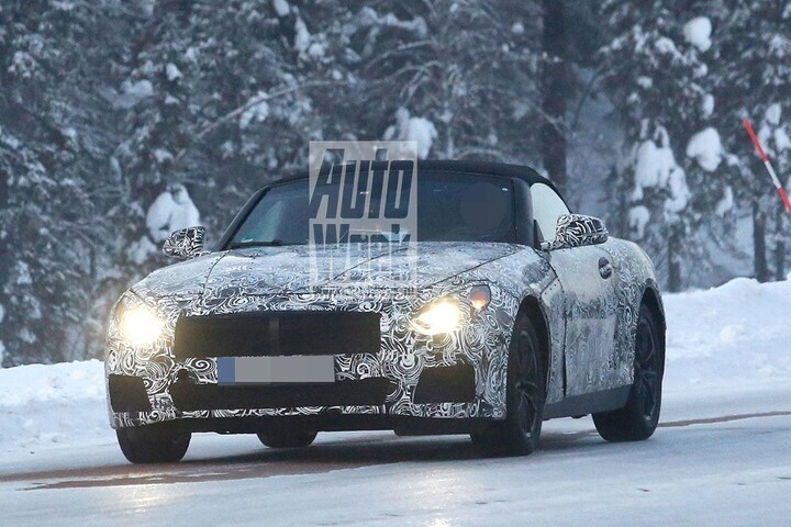 BMW Z5 spyshots