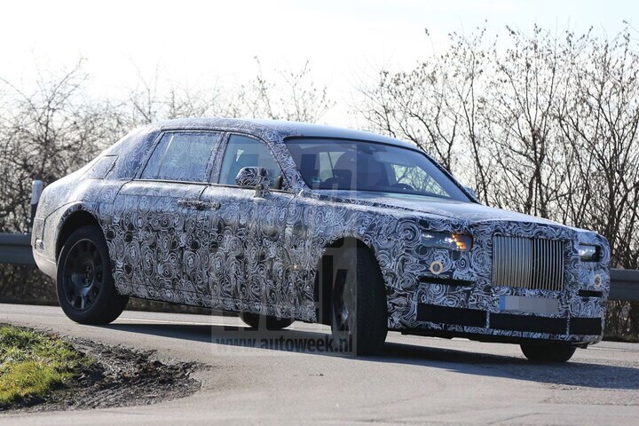 Rolls-Royce Phantom spionage