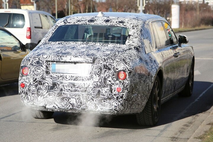 Rolls-Royce Phantom spionage