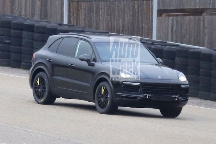 Porsche Cayenne spyshots