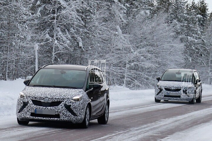 Opel Zafira facelift