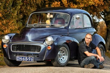 Morris Minor V8 Kloppend Hart