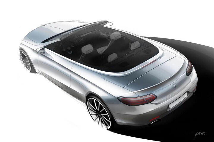 Mercedes-Benz C-klasse cabrio teaser