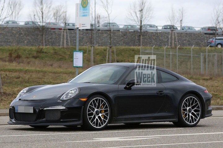 Porsche 911 R spyshots