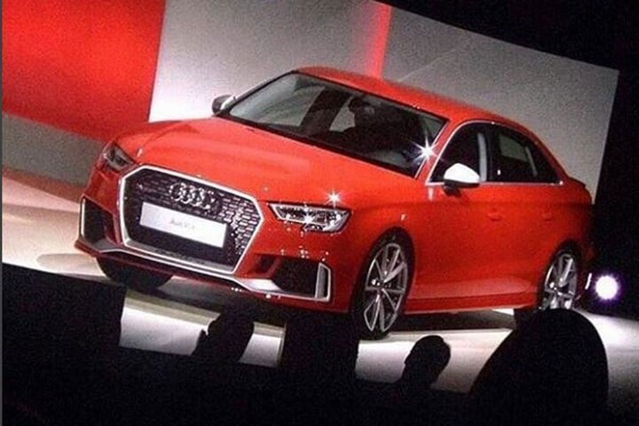 Audi RS3 sedan scoop