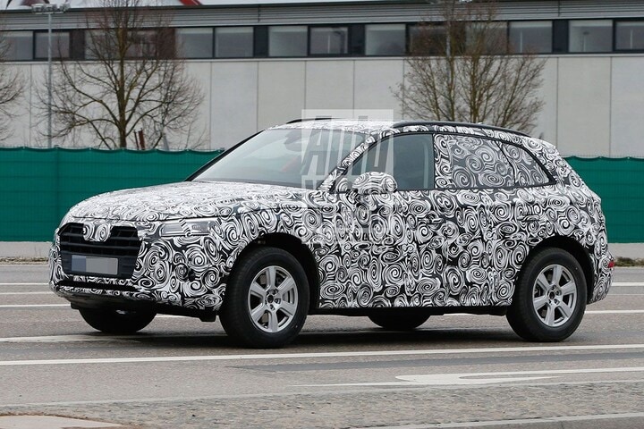 Audi Q5 spyshots