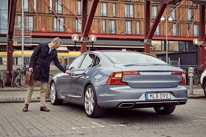 Volvo's sleutel-app