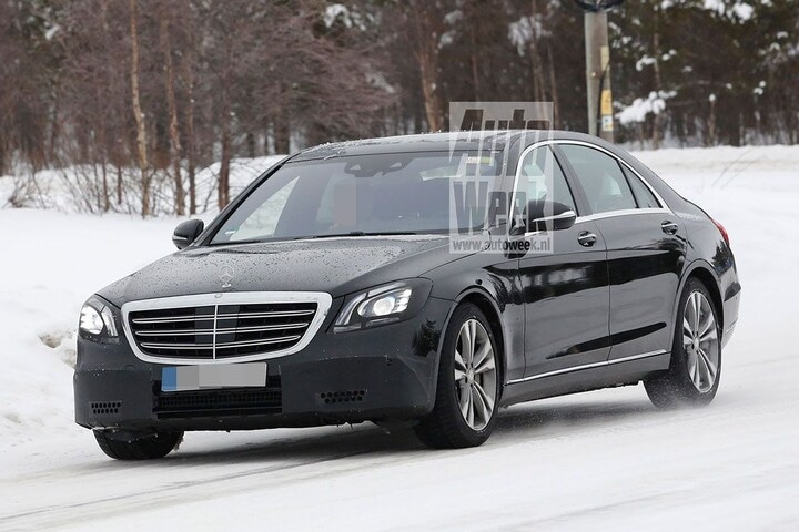 Mercedes S-klasse facelift