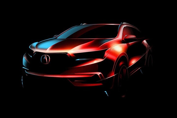 Acura MDX teaser