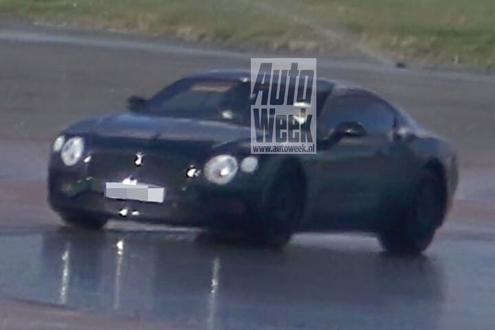 Bentley Continental GT spyshots