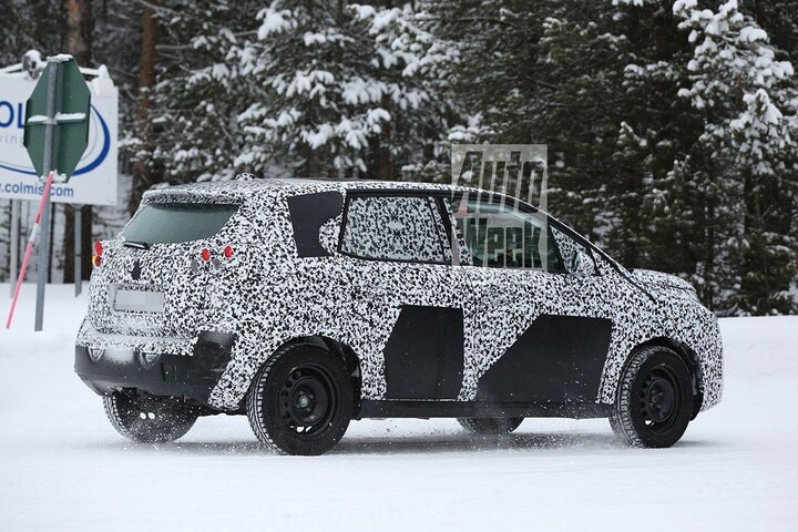 Citroën C3 Picasso spyshots