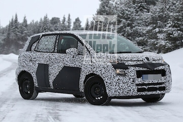 Citroën C3 Picasso spyshots
