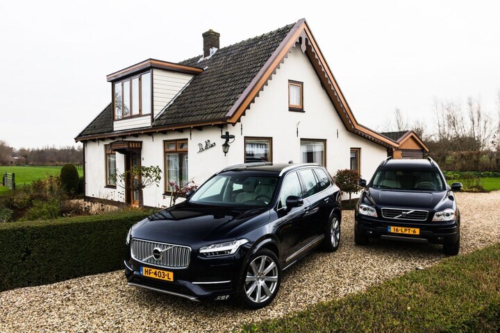 Oud en Nieuw Volvo XC90