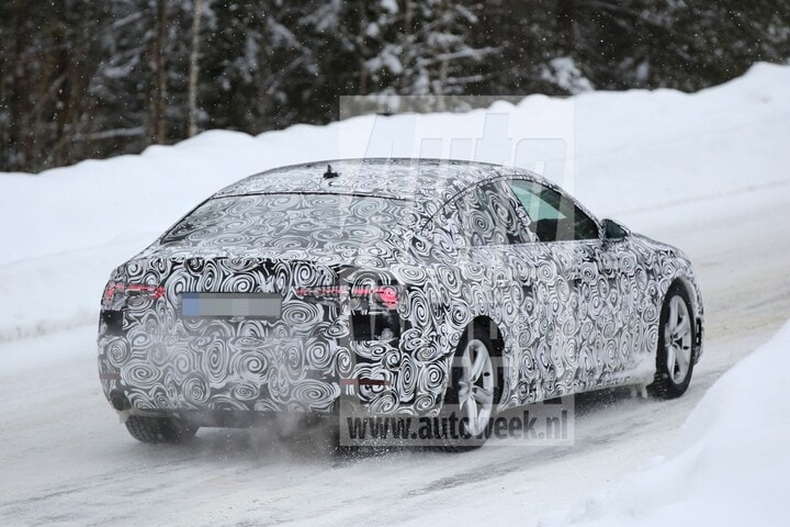 Audi A5 Sportback spied