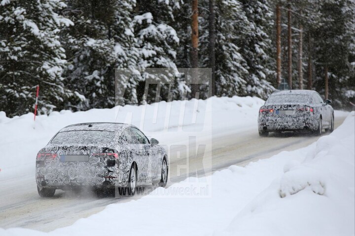 Audi A5 Sportback spied