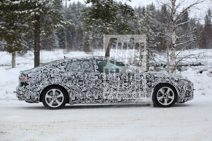 Audi A5 Sportback spied