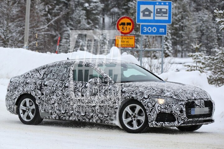Audi A5 Sportback spied
