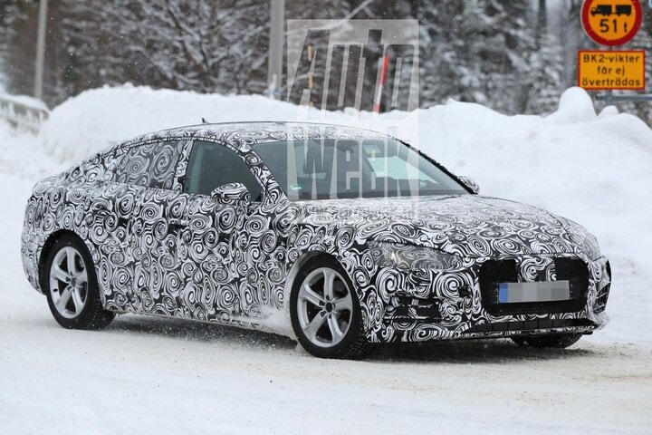 Audi A5 Sportback spied
