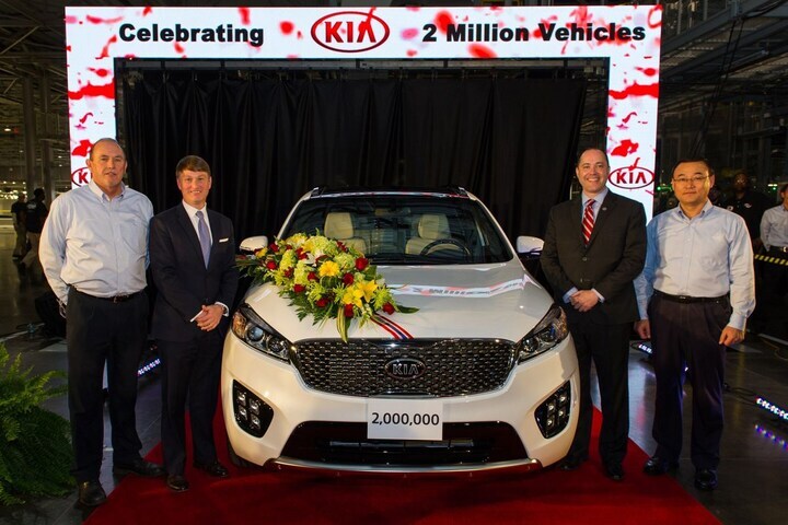 Kia 2 miljoenste Georgia