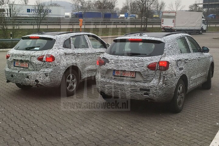 Borgward BX7 spyshots