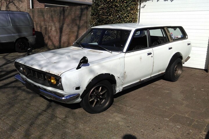 In het wild Datsun 180 B Wagon