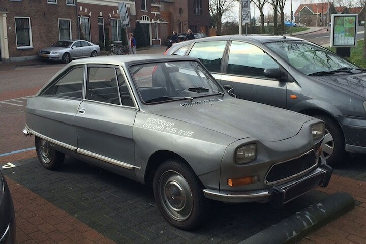 In het wild: Citroën M35