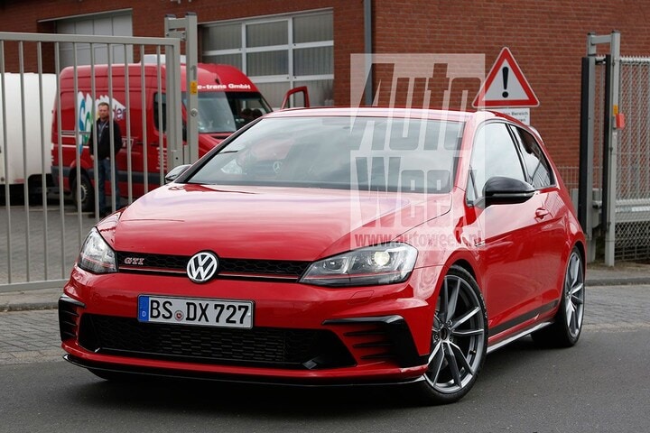 Volkswagen Golf GTI Clubsport spyshots