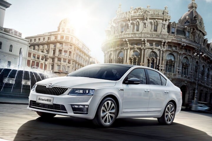 Skoda Octavia facelift (China)