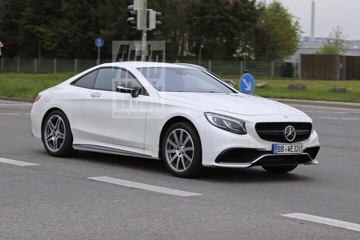 Mercedes-Benz S-Klasse Coupé mule