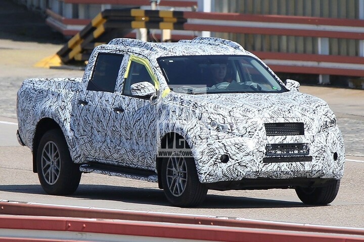 Spyshots pick-up Mercedes