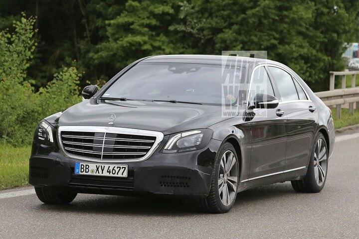 Mercedes S-klasse facelift