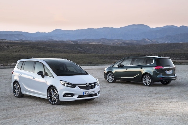Opel Zafira facelift