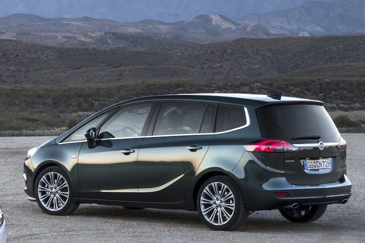 Opel Zafira facelift