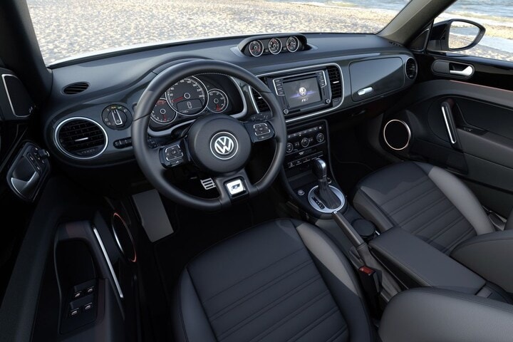 Volkswagen Beetle en Beetle Convertible aangescher