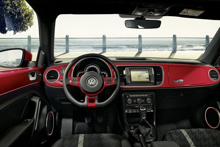 Volkswagen Beetle en Beetle Convertible aangescher