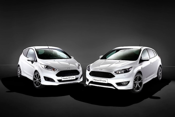 Ford Fiesta en Focus ST-Line