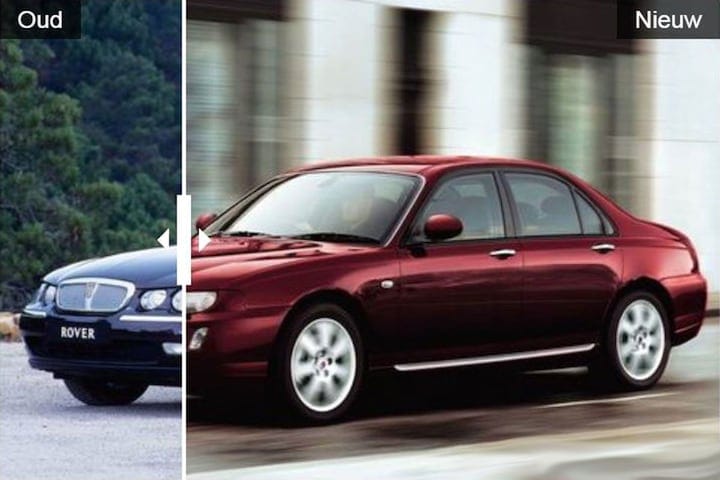 Facelift Friday: Rover 75