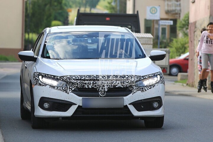 Spyshots Honda Civic Sedan en Hatchback