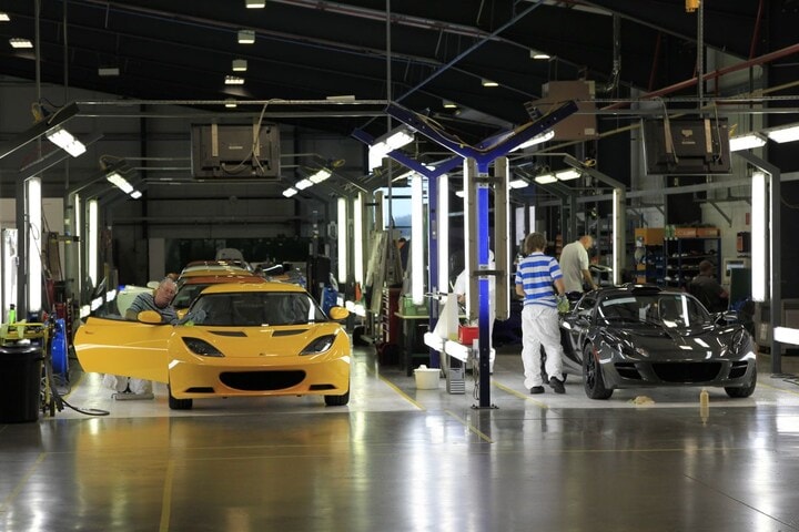 Lotus fabriek